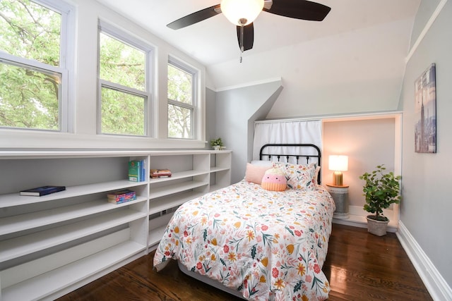 1234 Edmer Ave, Oak Park, IL 60302 - bedroom featuring wood finished floors and a ceiling fan