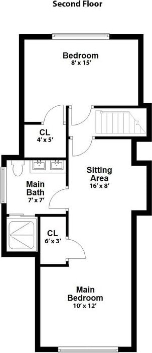 1234 Edmer Ave, Oak Park, IL 60302 - view of floor plan / room layout