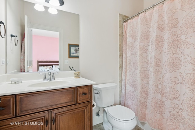 76 Landon Cir, Wheaton, IL 60189 - full bathroom featuring vanity and a shower with curtain