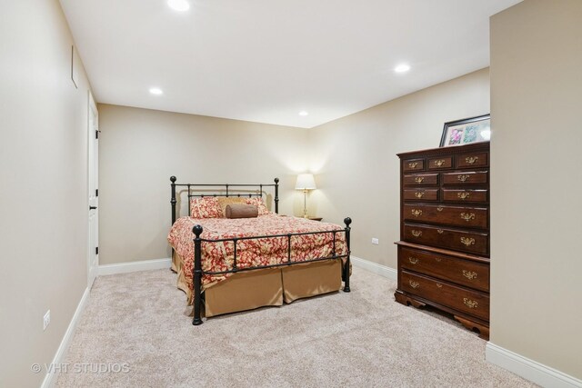 76 Landon Cir, Wheaton, IL 60189 - bedroom featuring carpet flooring and recessed lighting