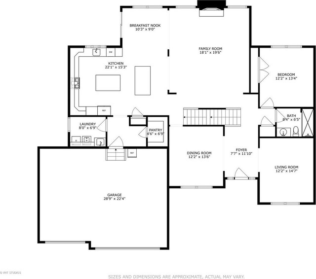 76 Landon Cir, Wheaton, IL 60189 - view of floor plan / room layout