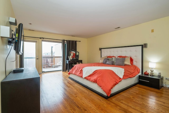 2943 N Lincoln Ave Unit 201, Chicago, IL 60657 - bedroom with wood finished floors and access to outside
