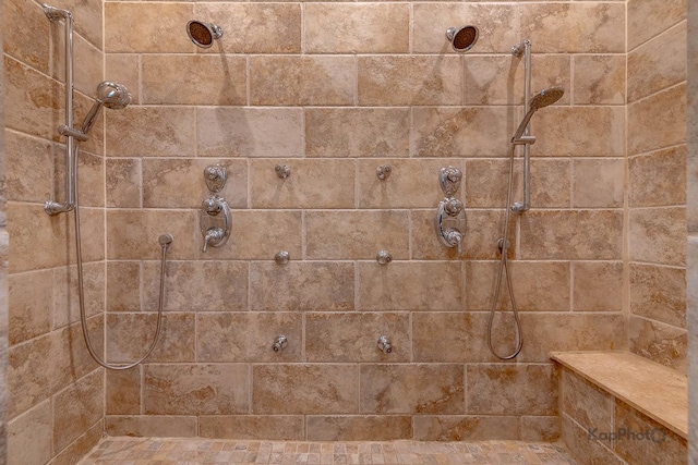 2414 W Grenshaw St Unit 1E, Chicago, IL 60612 - bathroom featuring a tile shower