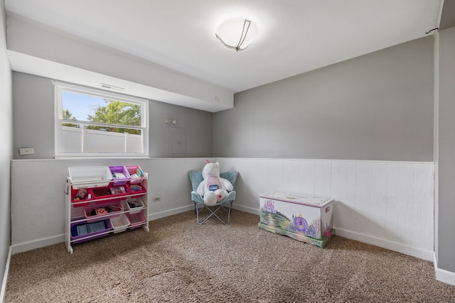 16906 Grissom Dr, Tinley Park, IL 60477 - rec room with carpet flooring