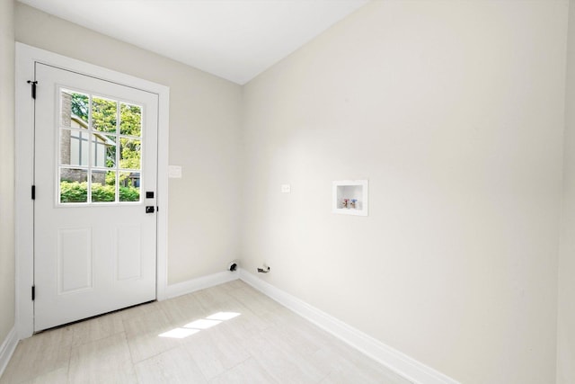 14814 Oakcreek Ct, Orland Park, IL 60467 - washroom featuring hookup for a washing machine and baseboards
