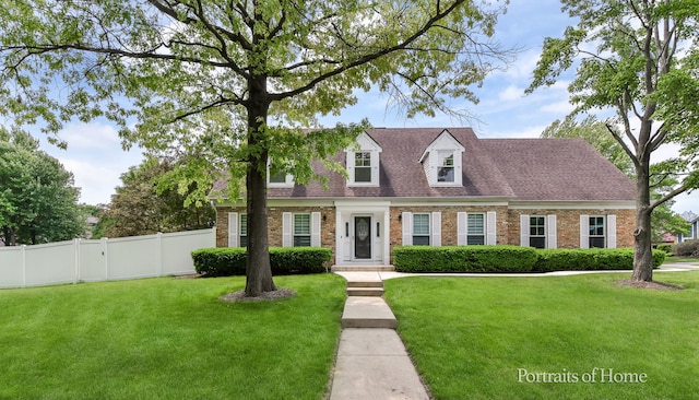 631 S Whispering Hills Dr, Naperville, IL 60540 - new england style home featuring brick siding and roof with shingles