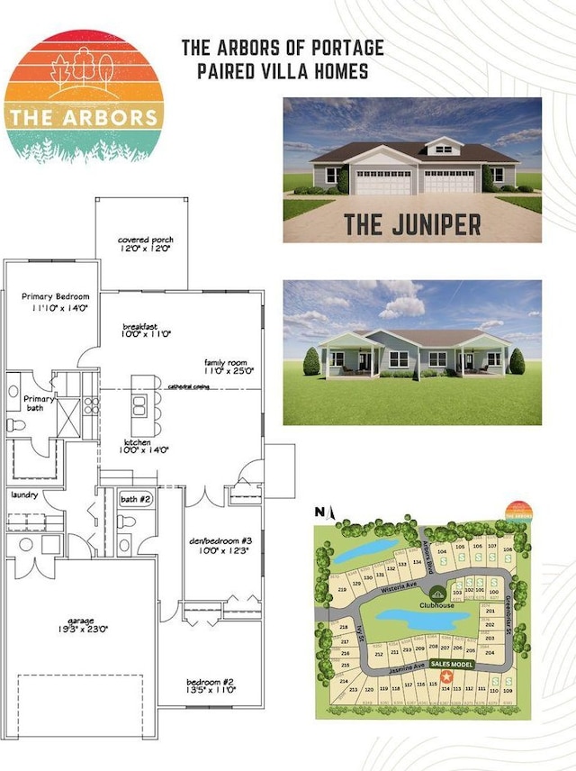 6375 Jasmine Ave, Portage, IN 46368 - home floor plan