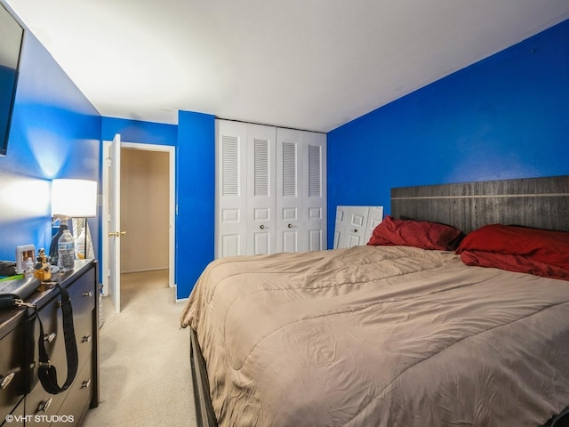 522 E Algonquin Rd Unit 200, Schaumburg, IL 60173 - bedroom featuring light carpet and a closet