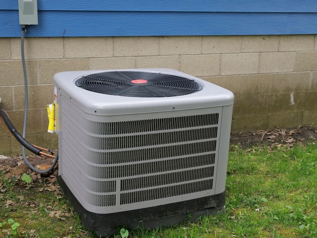 510 W Harrison St, Villa Grove, IL 61956 - exterior view of central air condition unit