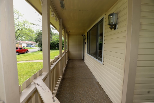 19421 W Hoag Ct, Mundelein, IL 60060 - covered porch featuring a yard