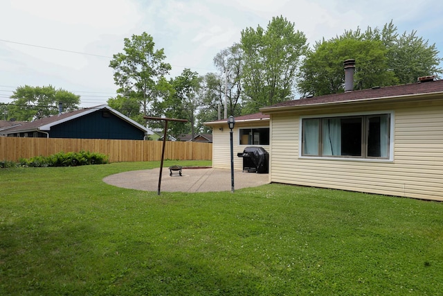 19421 W Hoag Ct, Mundelein, IL 60060 - view of yard with a patio area