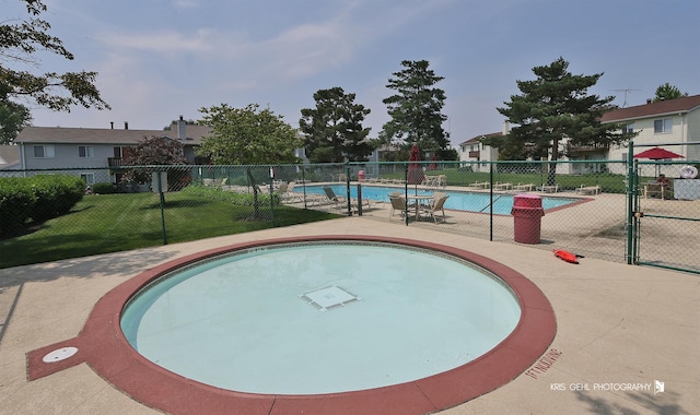 620 Mallard Ct Unit C1, Bartlett, IL 60103 - view of community pool