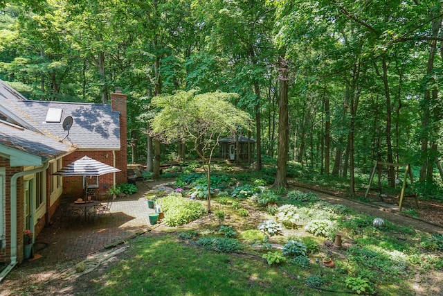 26136 E 2200 N Rd, Lexington, IL 61753 - view of yard with a patio, a view of trees, and a gazebo