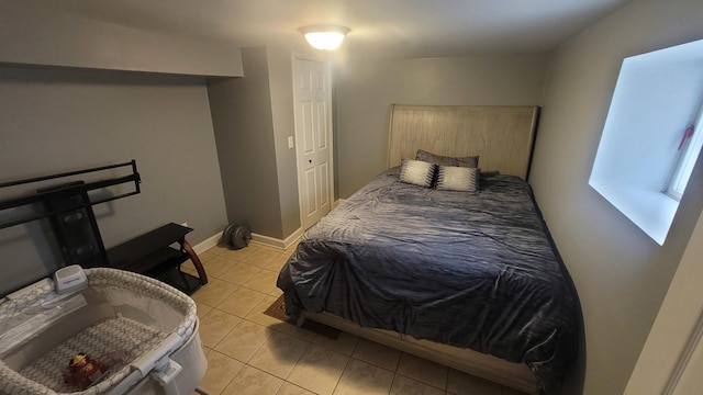 2676 N Julian Ter, River Grove, IL 60171 - bedroom with light tile patterned floors