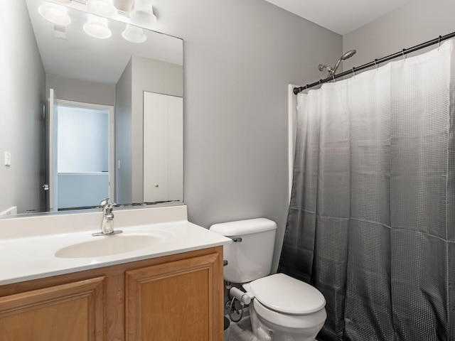 2455 Hillsboro Ln, Montgomery, IL 60538 - bathroom with vanity and a shower with shower curtain