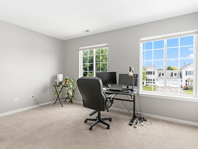 2455 Hillsboro Ln, Montgomery, IL 60538 - carpeted office space featuring baseboards