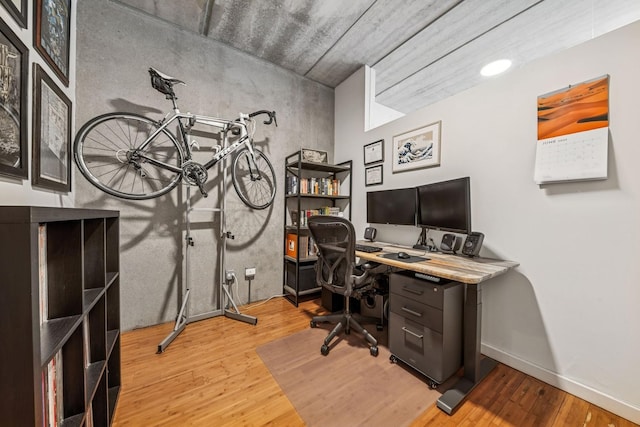 630 N Franklin St Unit 618, Chicago, IL 60654 - office with wood finished floors