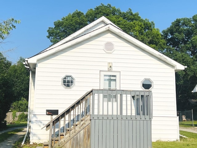 506 Scribner St, Joliet, IL 60432 - view of front of property with stairway