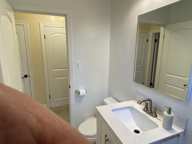 2834 W Granville Ave Unit 2A, Chicago, IL 60659 - half bathroom with toilet and vanity