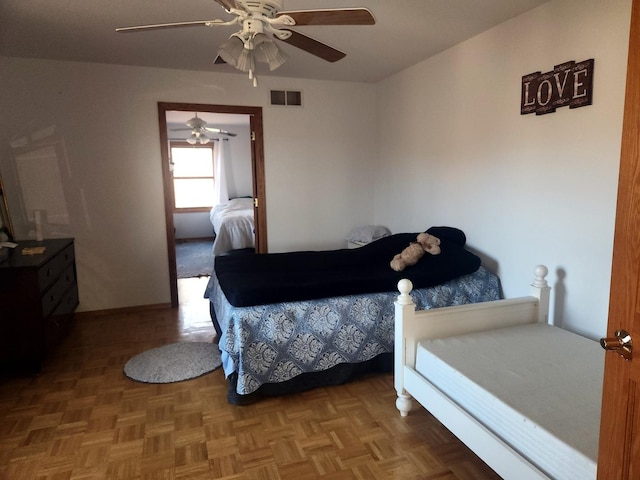 1115/1114 Windyhill Ct, Varna, IL 61375 - bedroom featuring a ceiling fan
