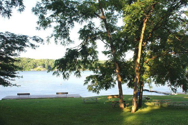 1115/1114 Windyhill Ct, Varna, IL 61375 - water view featuring a dock