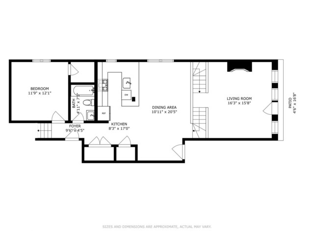 3020 N Sheffield Ave Unit 1N, Chicago, IL 60657 - view of property floor plan