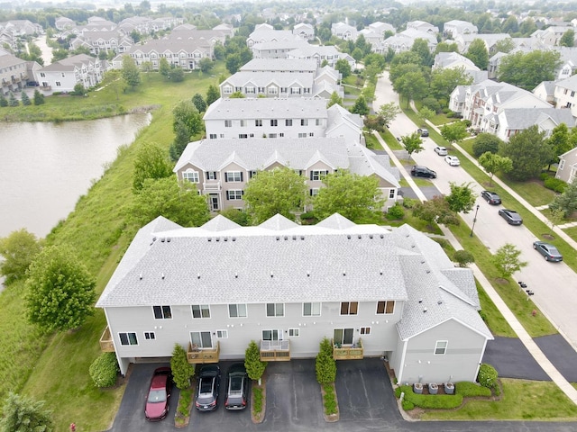 1567 Windward Dr, Pingree Grove, IL 60140 - bird's eye view of a nearby body of water