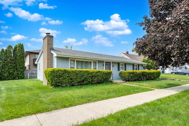 1903 Marshall Pkwy, Waukegan, IL 60085 - ranch-style home featuring a chimney