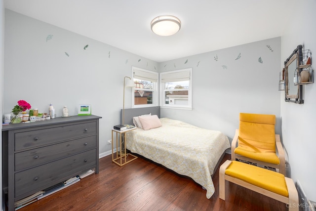 1405 Cynthia Ave, Park Ridge, IL 60068 - bedroom with dark wood finished floors and baseboards
