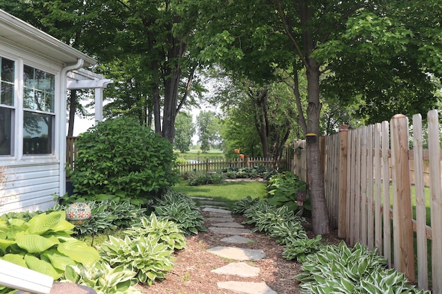 2886 E 6th St, Belvidere, IL 61008 - view of fenced backyard