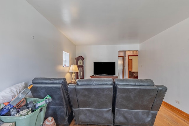 7222 S Christiana Ave, Chicago, IL 60629 - living area featuring wood finished floors and baseboards