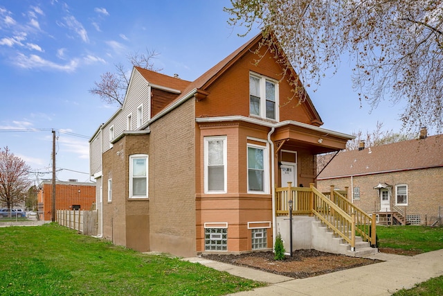 6132 S Justine St, Chicago, IL 60636 - view of front of home with brick siding