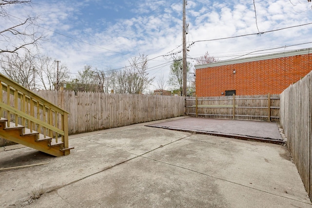 6132 S Justine St, Chicago, IL 60636 - fenced backyard with a patio