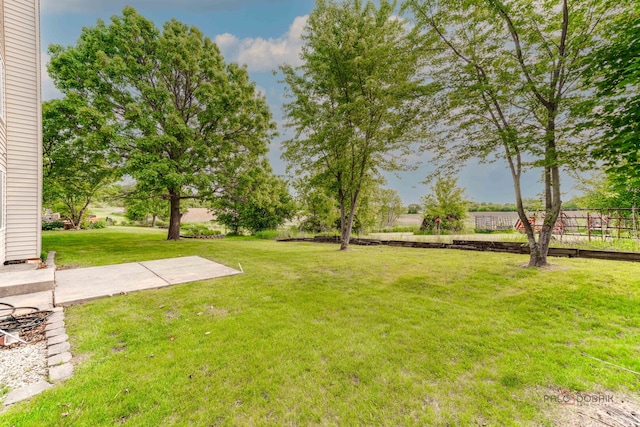 1927 Oaktree Trl, Lake Villa, IL 60046 - view of yard with a patio area