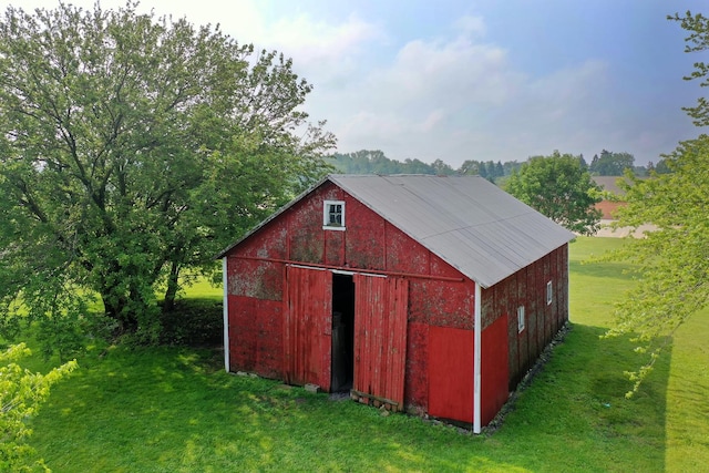 4391 N State Route 1-17, Momence, IL 60954 - view of barn featuring a yard