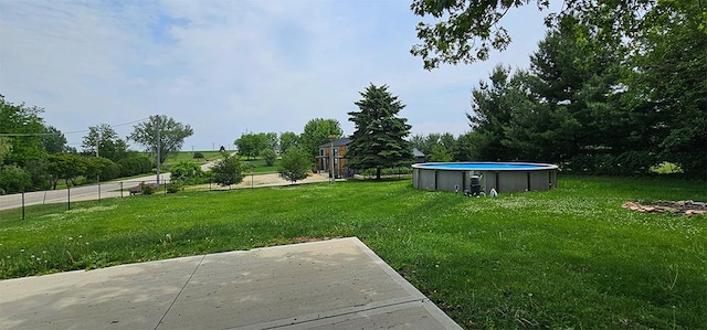 1 S Stanton St, Shannon, IL 61078 - view of yard featuring an outdoor pool