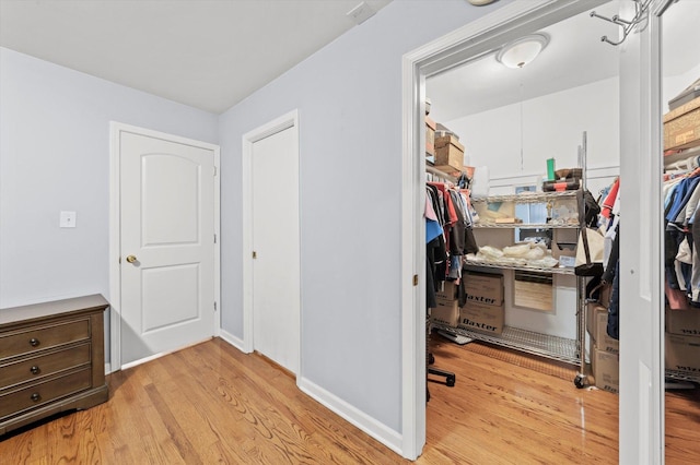 5642 W Dakin St, Chicago, IL 60634 - spacious closet featuring wood finished floors