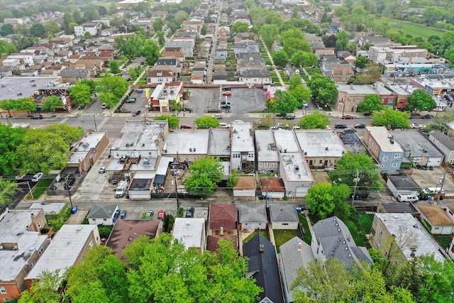 5642 W Dakin St, Chicago, IL 60634 - aerial view of property's location with nearby suburban area