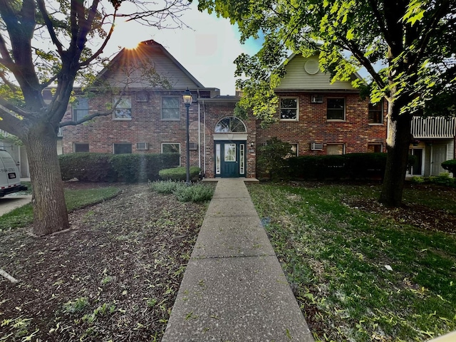 4400 W Shamrock Ln Unit 1B, Mchenry, IL 60050 - view of front of property featuring brick siding