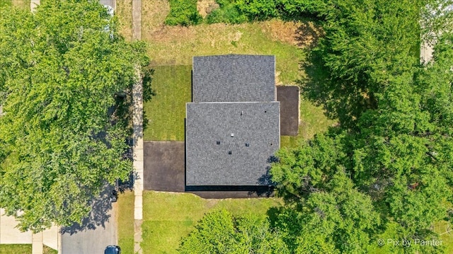 14028 S Wayman Ln, Robbins, IL 60472 - view from above of property