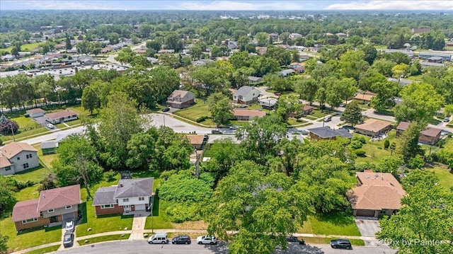 14028 S Wayman Ln, Robbins, IL 60472 - aerial overview of property's location with nearby suburban area