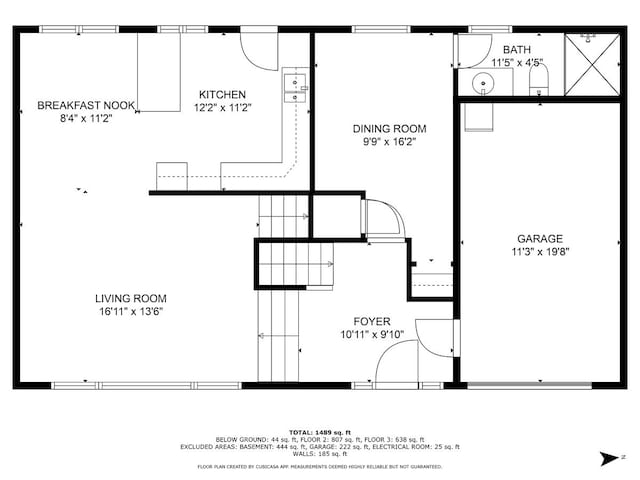 14028 S Wayman Ln, Robbins, IL 60472 - view of home floor plan