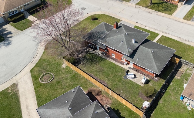 751 E 164th Pl, South Holland, IL 60473 - bird's eye view