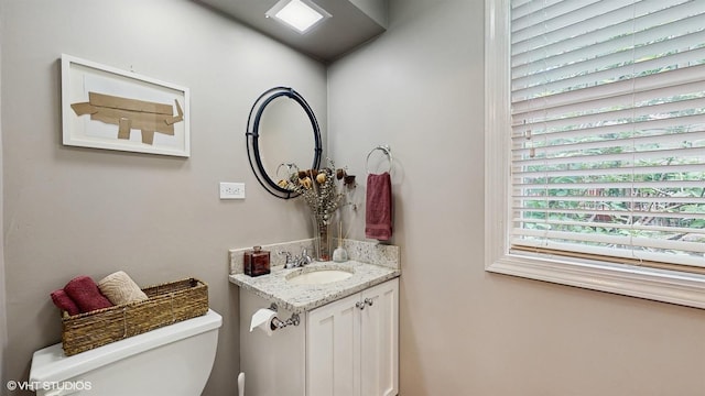 914 Ski Hill Rd, Fox River Grove, IL 60021 - bathroom featuring vanity and toilet