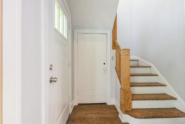 223 W 118th St, Chicago, IL 60628 - stairway with wood finished floors