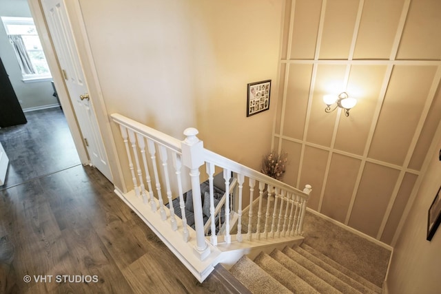 642 Burgundy Ct Unit A, Elk Grove Village, IL 60007 - staircase featuring wood finished floors