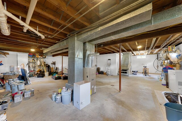 8819 Acorn Path, Wonder Lake, IL 60097 - view of unfinished basement