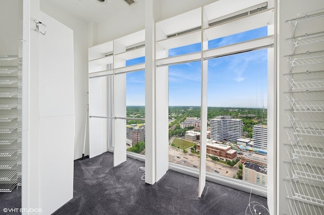 1720 Maple Ave Unit 2710, Evanston, IL 60201 - sunroom featuring a view of city