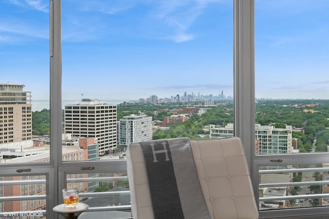 1720 Maple Ave Unit 2710, Evanston, IL 60201 - city view