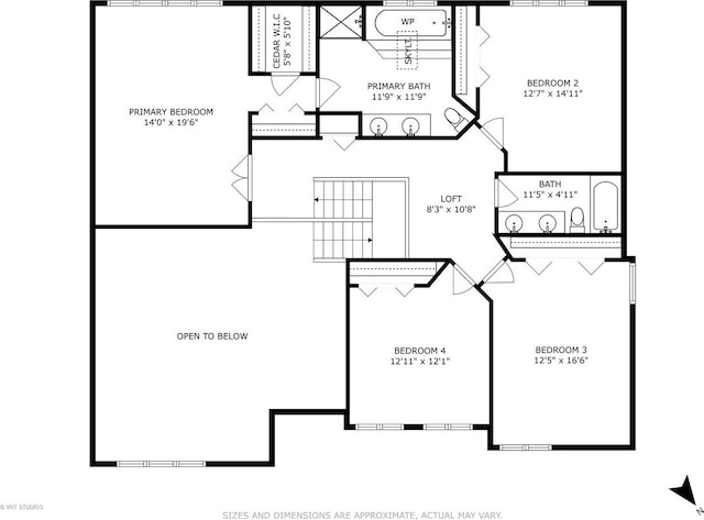 1422 Kirkwall Ct, Inverness, IL 60010 - room layout